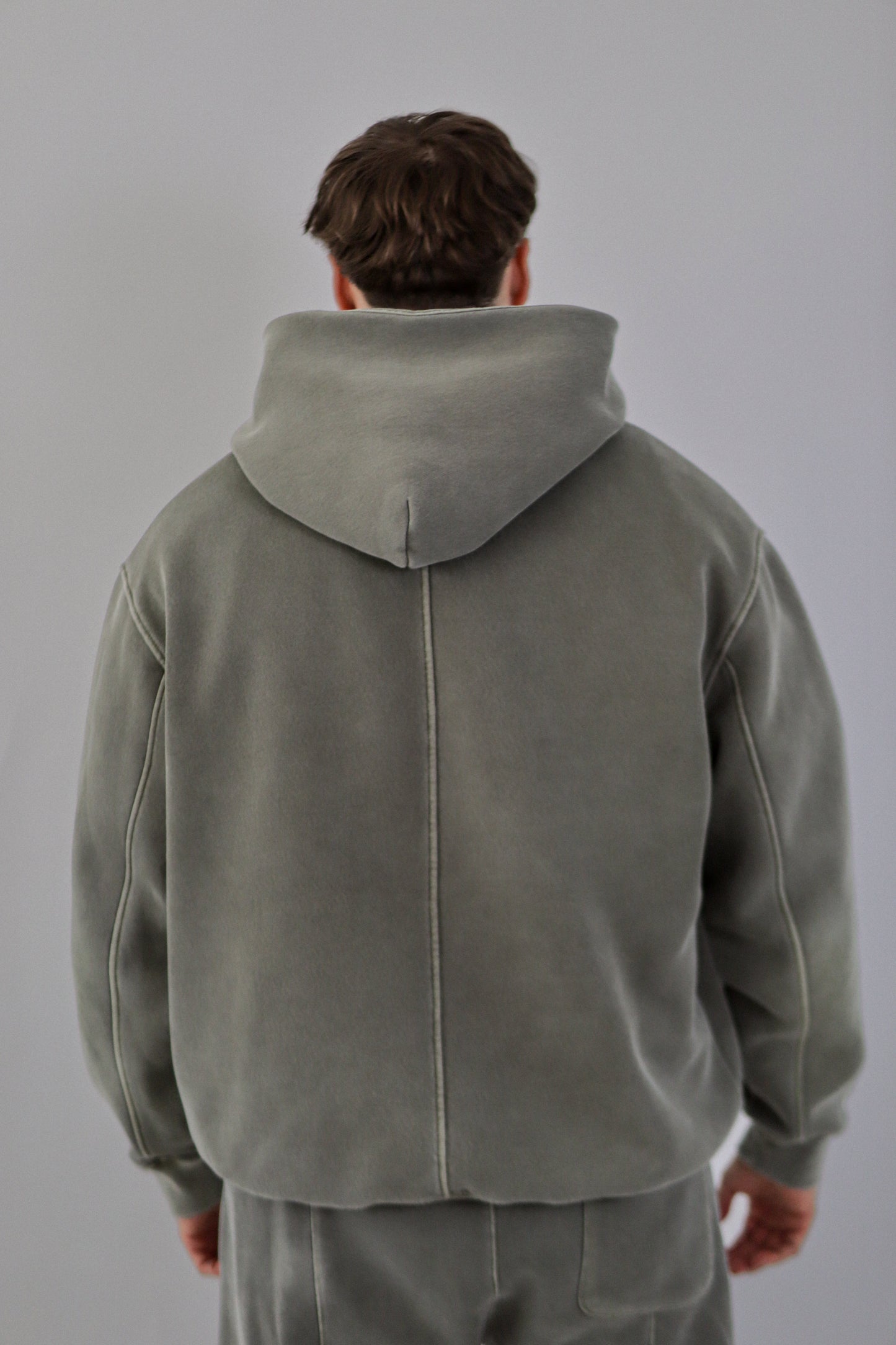 Signature Hoodie - Washed Green