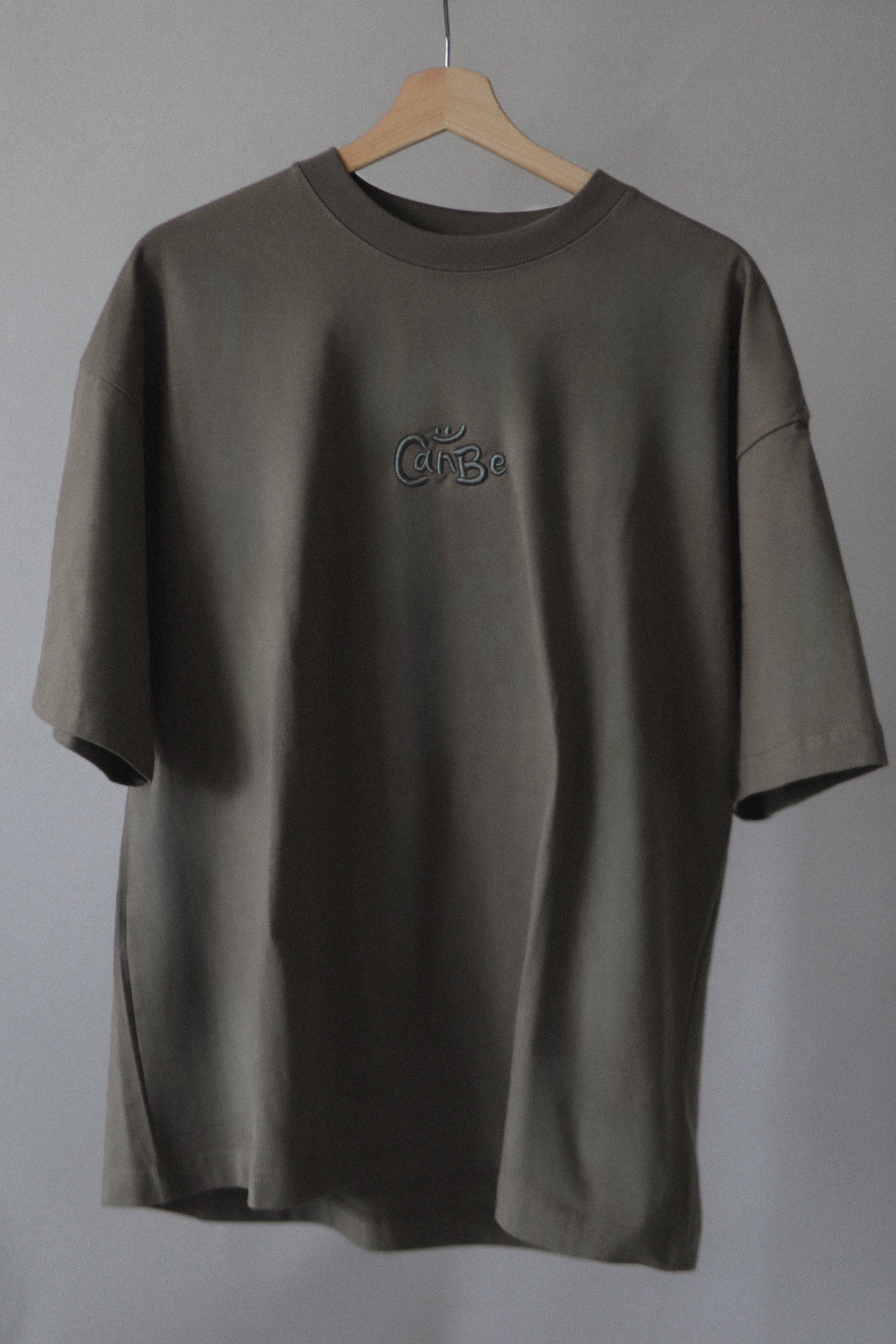 Embroidered Logo T-Shirt - Olive Green
