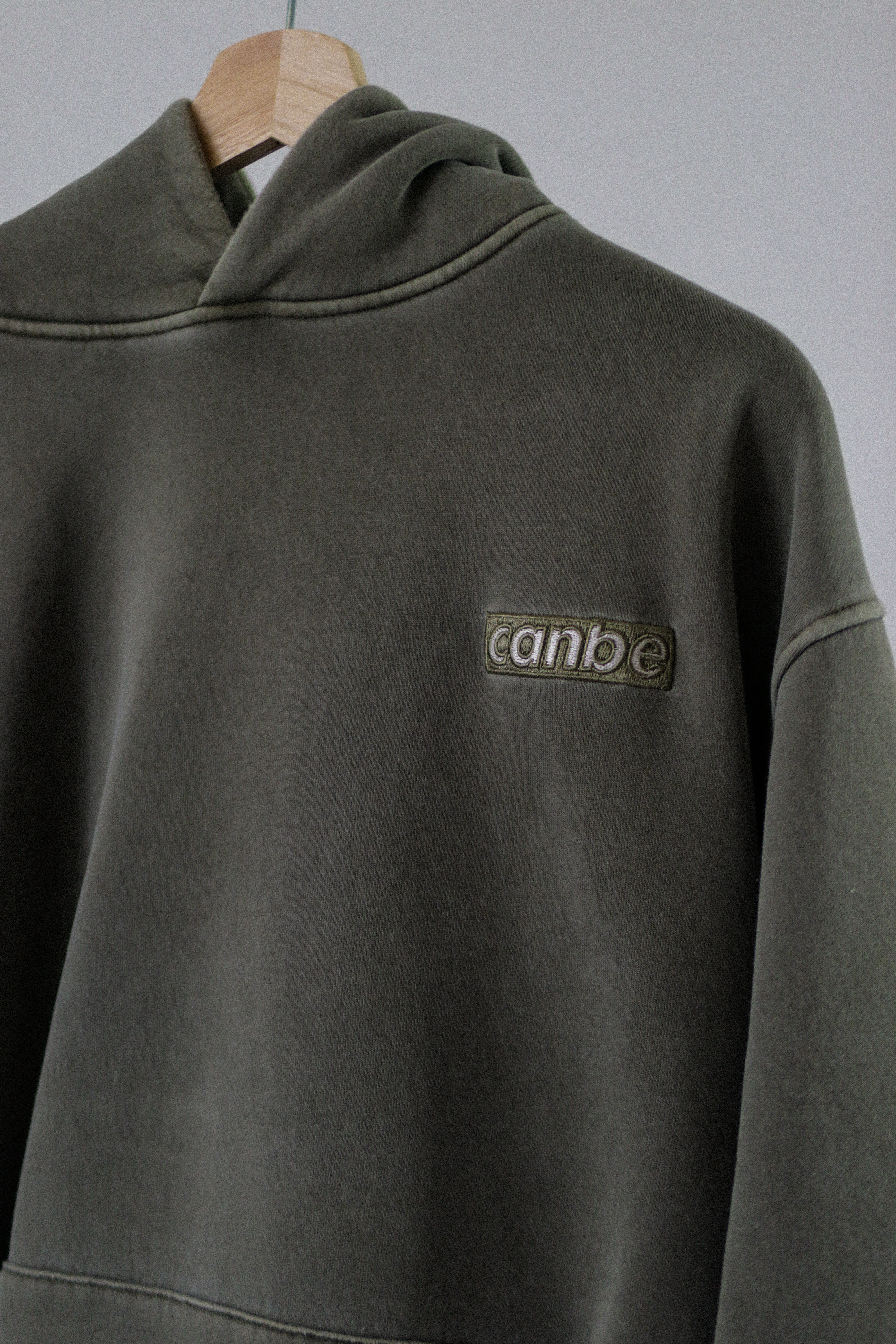 Signature Hoodie - Washed Green